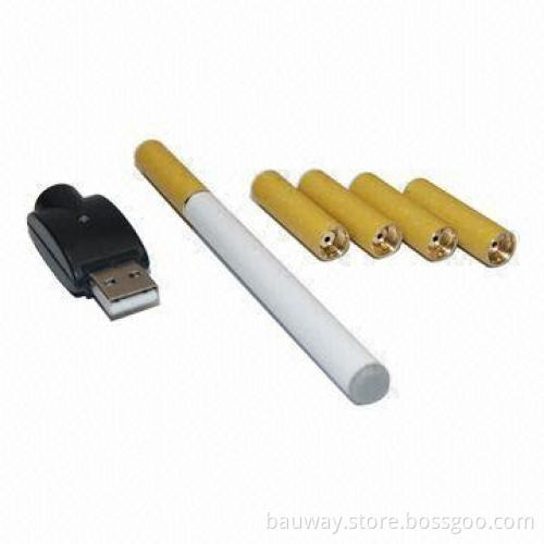 Super Mini E-cigarette, 300 Times Charging Battery Life, 9mm Cartomizer Size, Measures 120 x 9.0mm